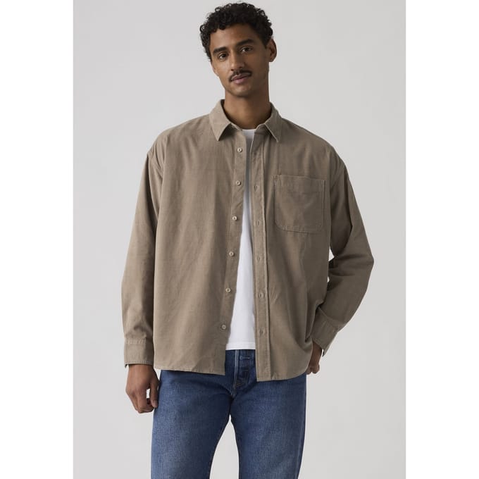 Levi's Loose Button Up Fungi Taglia: M | Camicie Casual Outlet | Uomo