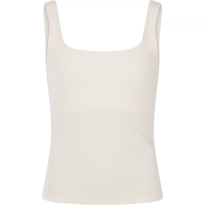 Protest PRTDazes – Tanktop Dames – Mouwloos – Ronde hals – Wit