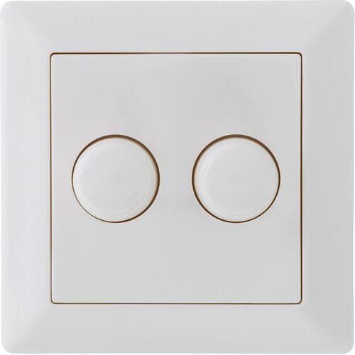 EcoDim Eco-Dim Duo dimmerknop Wit (RAL 9010)