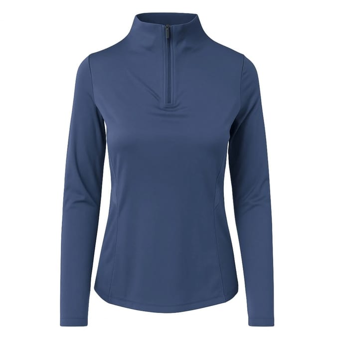 Mondoni Trainingsshirt Freestyle - Maat: M - Donkerblauw - Polyester