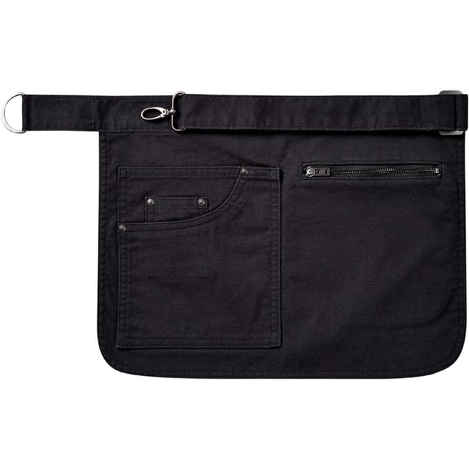 Premier Volwassenen Unisex Metro Utility Hip Apron (Zwart)