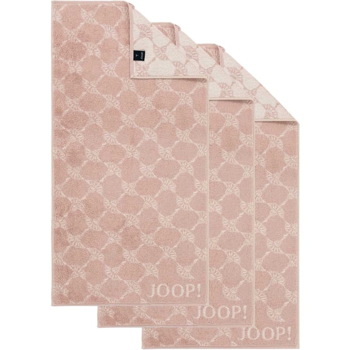 JOOP! Handdoek Classic / Infinity / Signature Een maat, 50x100 Set van 3