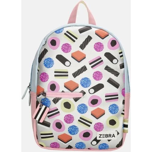 Zebra Trends Special Edition Rugzak - Engels Drop - Kinder Rugtas - Schooltas - Boekentas - Multi