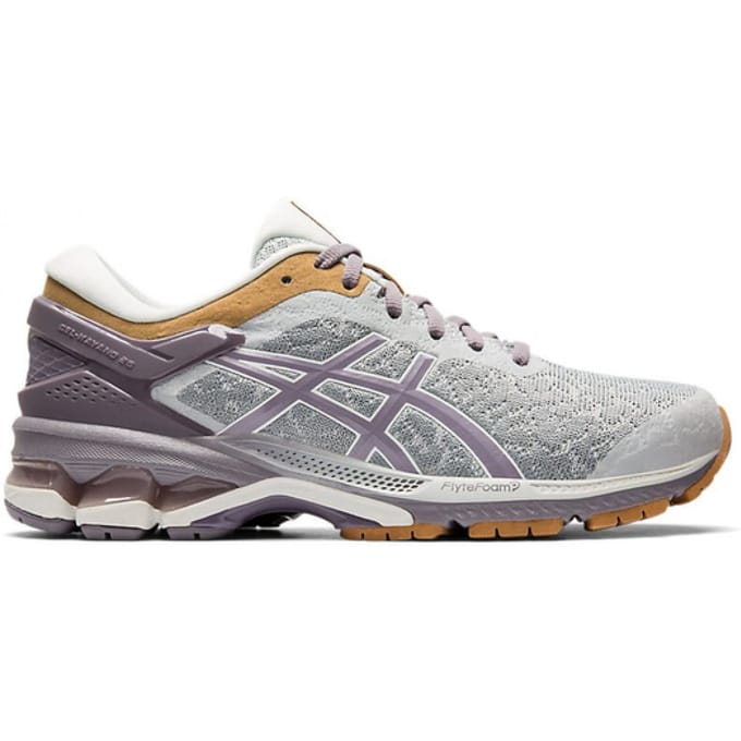 Asics Gel-Kayano 26 Dames Grijs Hardlooptrainers