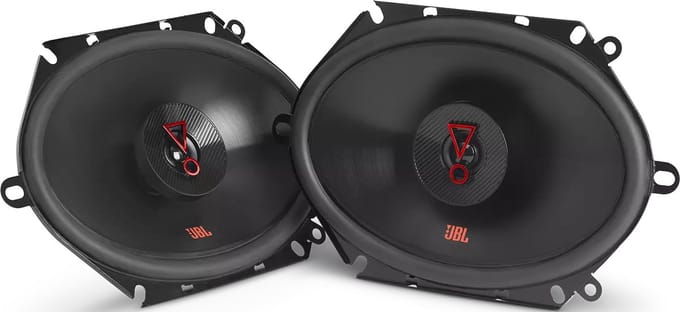 JBL Stage3 8627 - 6" x 8" Inch - Coaxiale speakers - 250 Watt Piek - Zwart