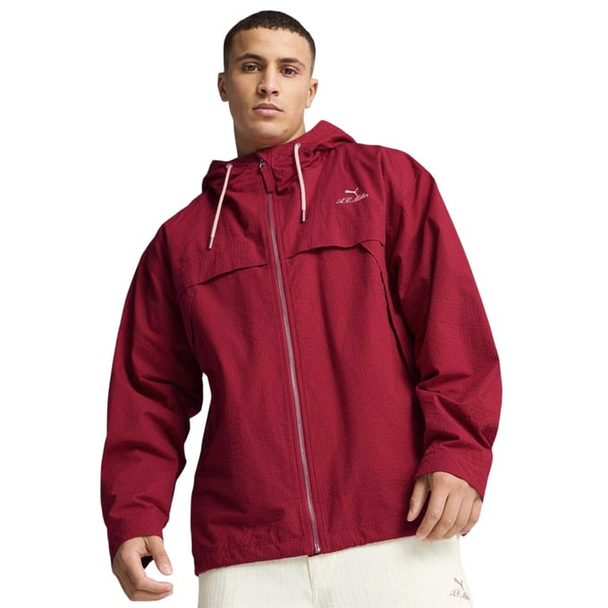 Puma MMQ-anorak voor heren (Team Rood)