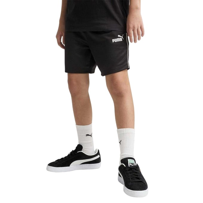 Puma Track Shorts voor kinderen (Poema Zwart)