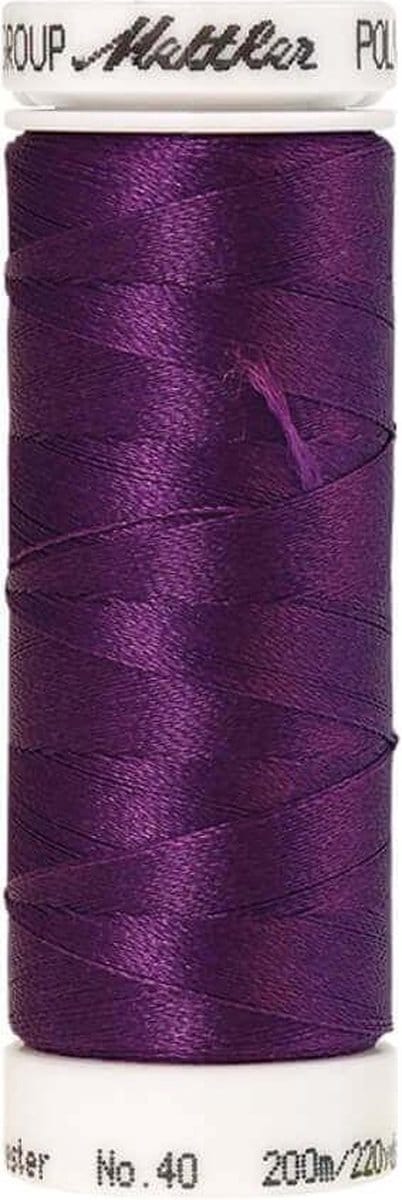 AMANN POLYSHEEN NAAI-BORDUURGAREN, COL-2810 PAARS, 200M, PER STUK.