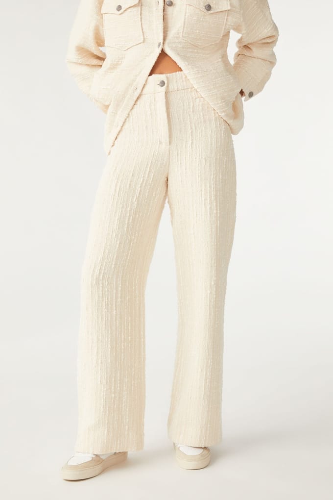 BA&SH Pantalon Amour Ecru Taglia: 40 | Pantaloni Outlet | Donna | Marrone
