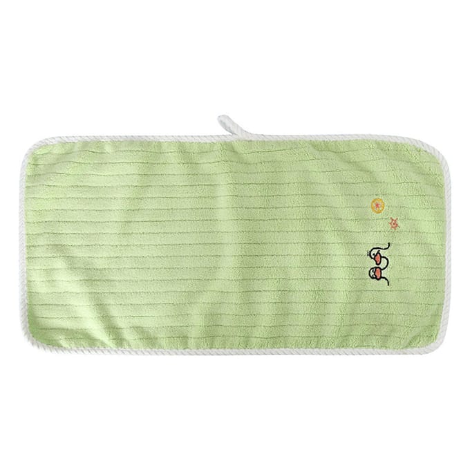 Serviettes à main pour enfants, multifonctions, douces, absorbantes, à séchage rapide, en velours corail beige