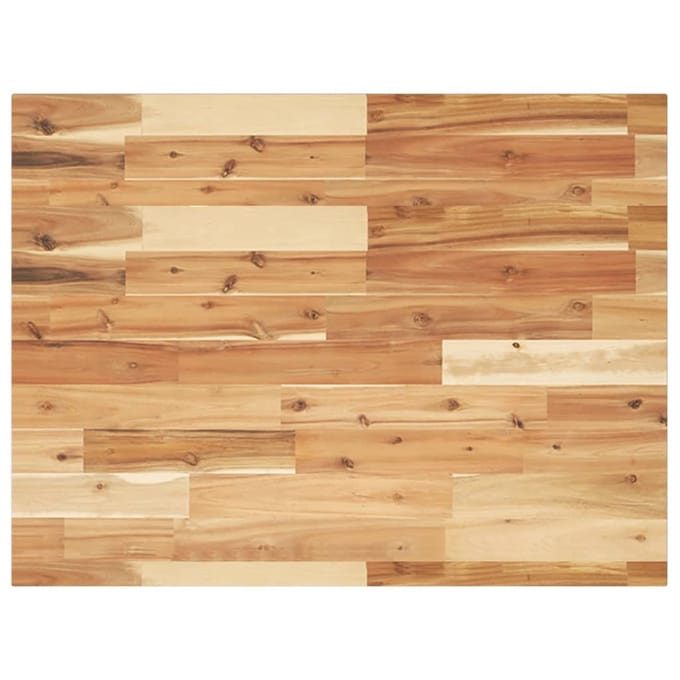 vidaXL - Wastafelblad - met - olieafwerking - 100x60x2 - cm - massief - acaciahout