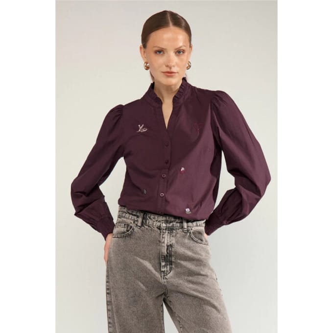 Nümph 7073 nutenja v-neck shirt fig