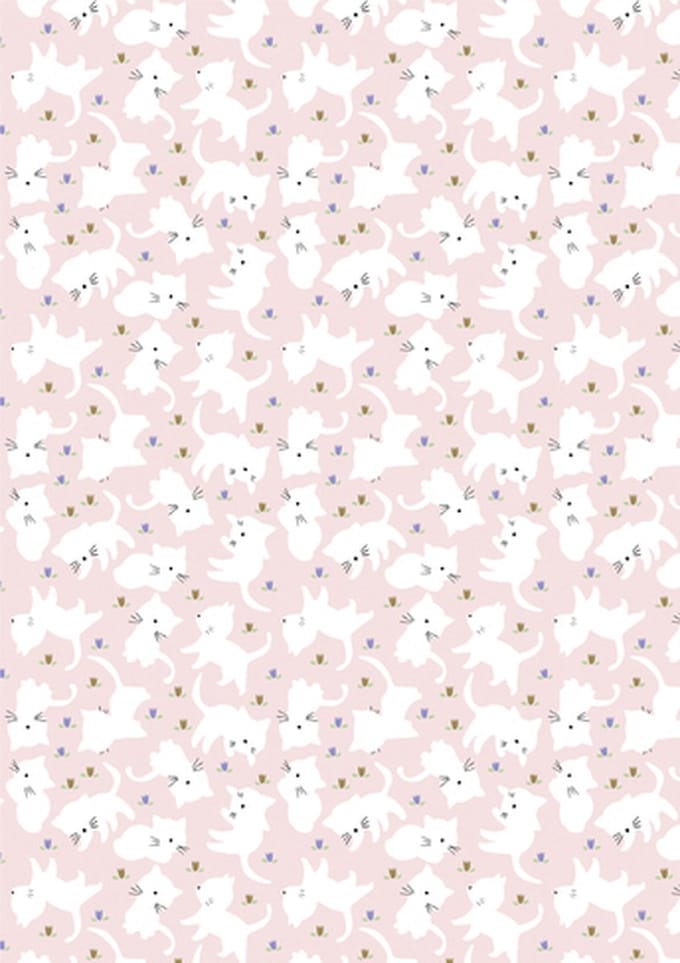 Texture Decopatch papier katten hotfoil