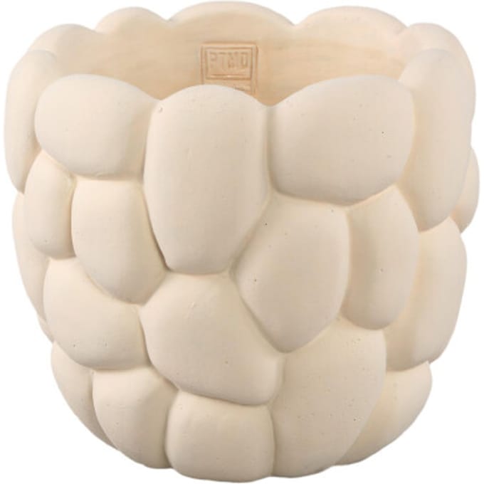 PTMD - Pot Mikay - Wit - 25x25x22cm