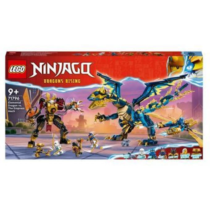 LEGO NINJAGO Elementdraak vs. de Mecha van de Keizerin Set - 71796