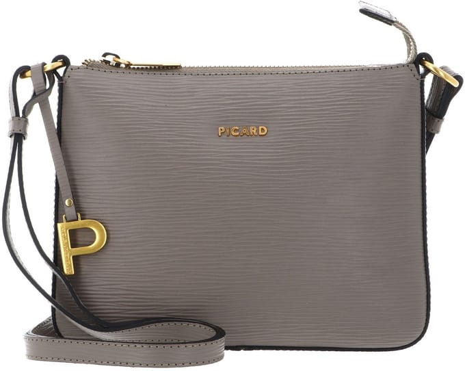 PICARD schoudertas Calais Crossbody Bag Cement Taupe