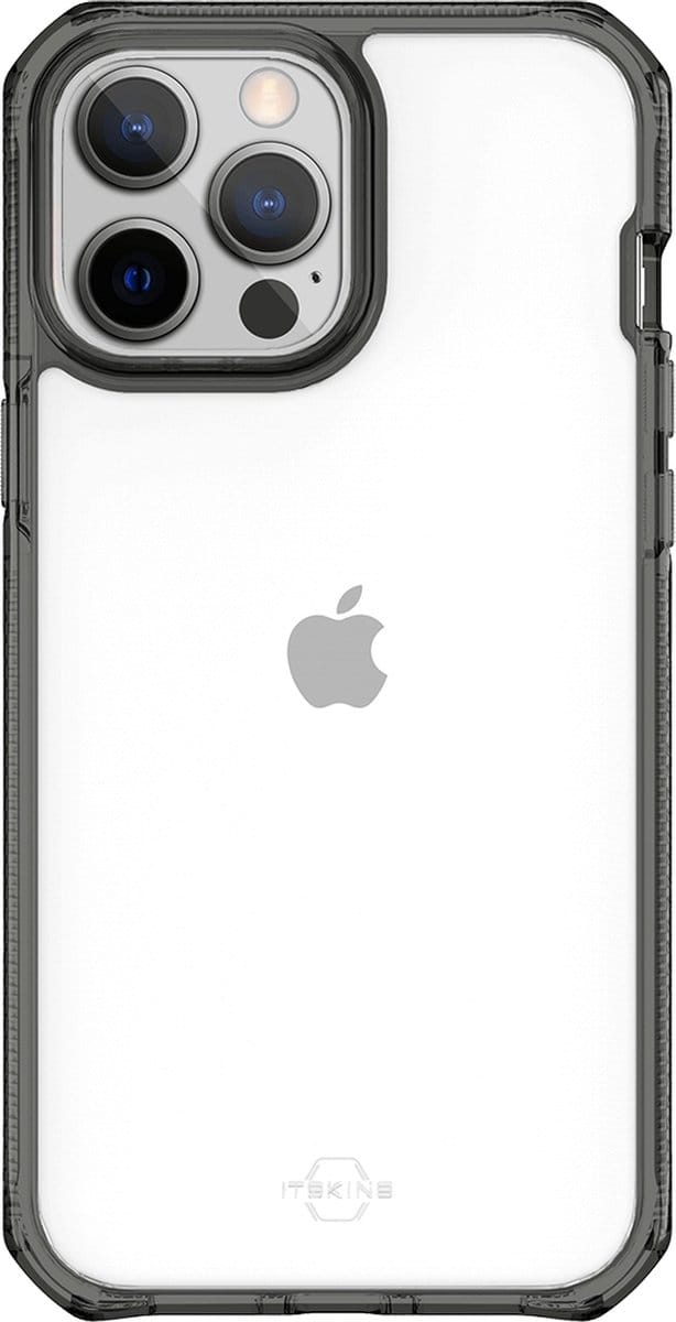 ITSKINS Supreme Clear Apple iPhone 13 Pro Max Hoesje Zwart
