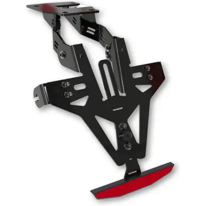 Klassieke aluminium motorfiets nummerplaathouder Highsider