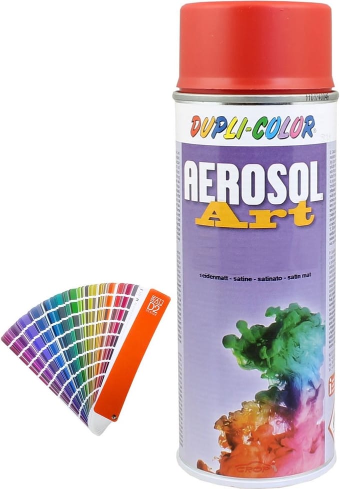 Dupli-Color Aerosol-Art 400ml spuitbus  ZG RAL 7016