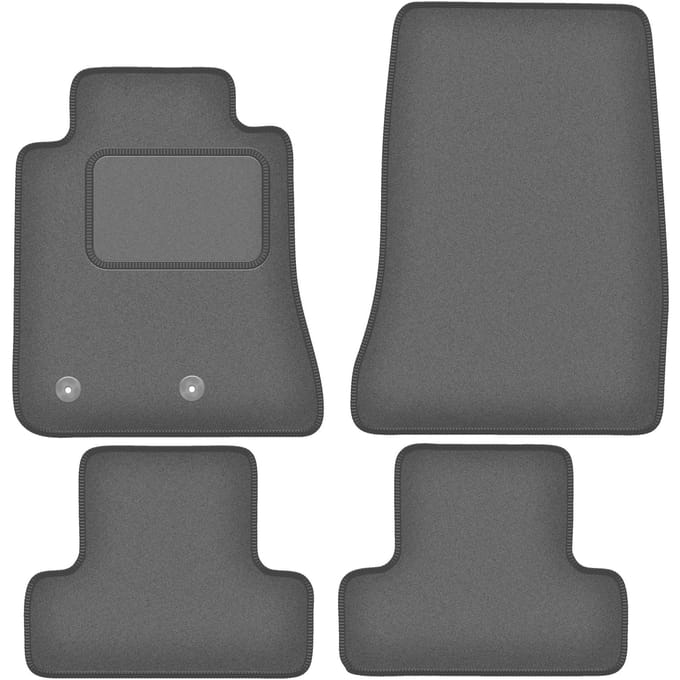 Grafiet automatten voor: Ford Mustang MK6 coupé (2014-)