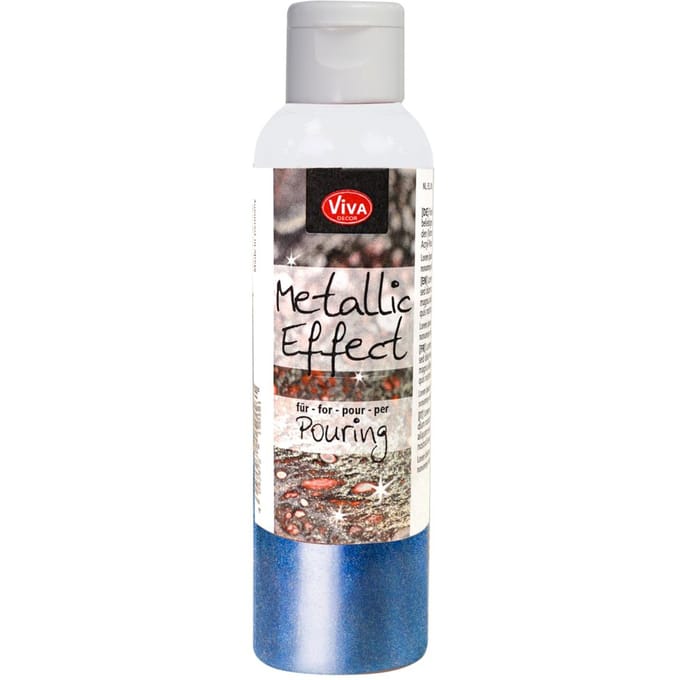 Viva Decor Metallic Effect Gieten - Blauw