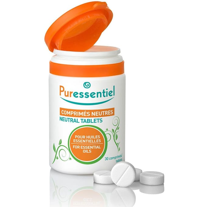 Puressentiel Neutrale Tabletten Voor Essentiële Oliën 30 Tabletten