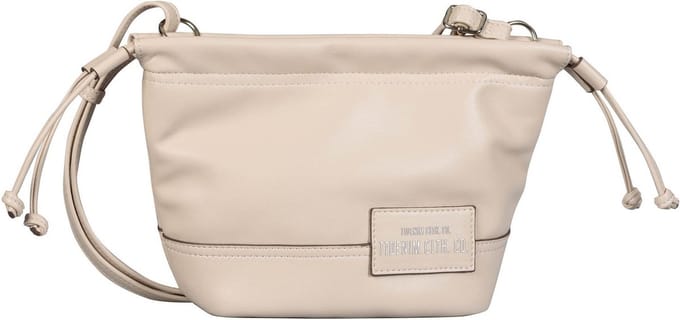 TOM TAILOR Schoudertas Carmen Cross Bag Cream-White Wit Veelkleurig