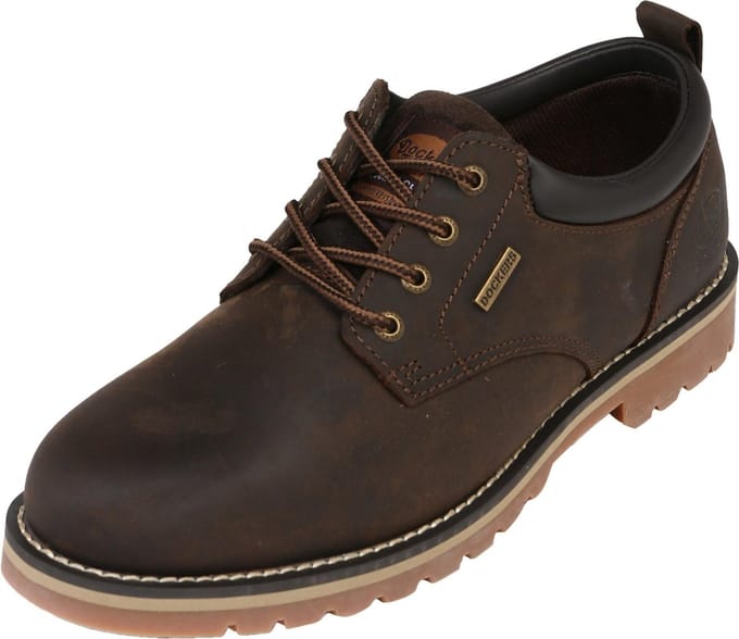 Dockers by Gerli heren lage leren schoenen bruin