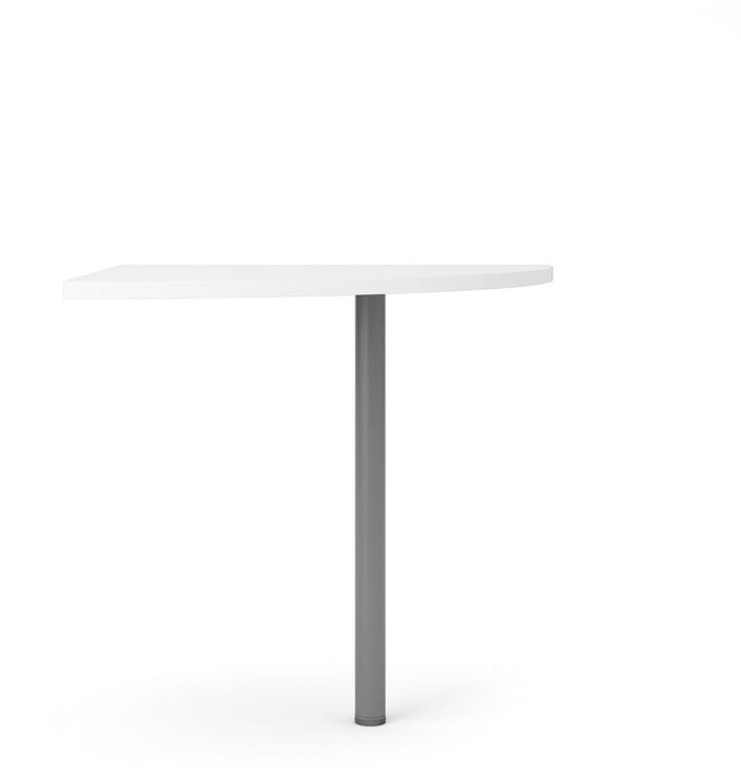 Hoekbureau Prima 80x80cm Wit/Grijs - Giga Living