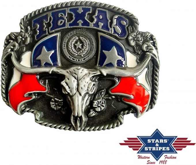 Stars & Stripes - Buckle GS-432 - Longhorn Texas