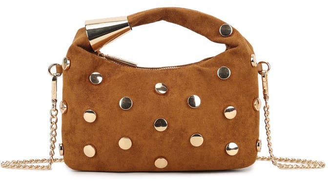 Giuliano kunstlederen suede schoudertas Iskra - Dames - Camel