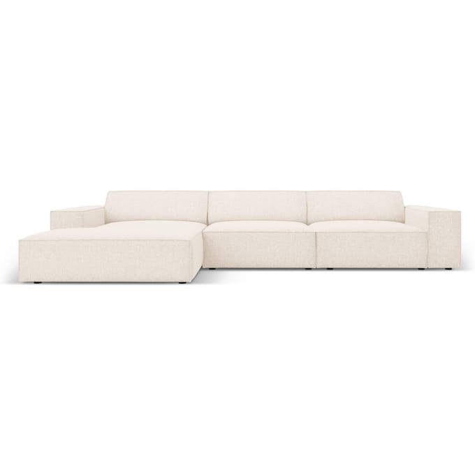 4-zitshoekbank Jodie links chenille | Micadoni Home