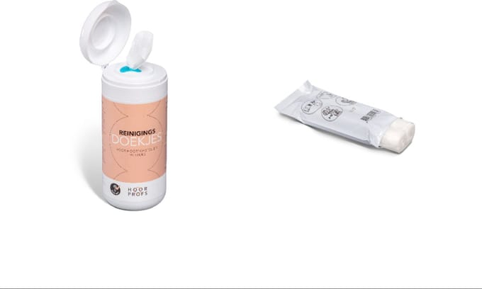 Hoorprofs Aanbieding set Reinigingsdoekjes