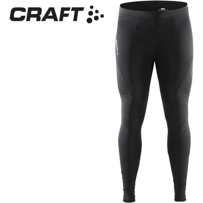 Craft - Delta Compression Maat XL Lange Strakke Compressiebroek Heren Zwart
