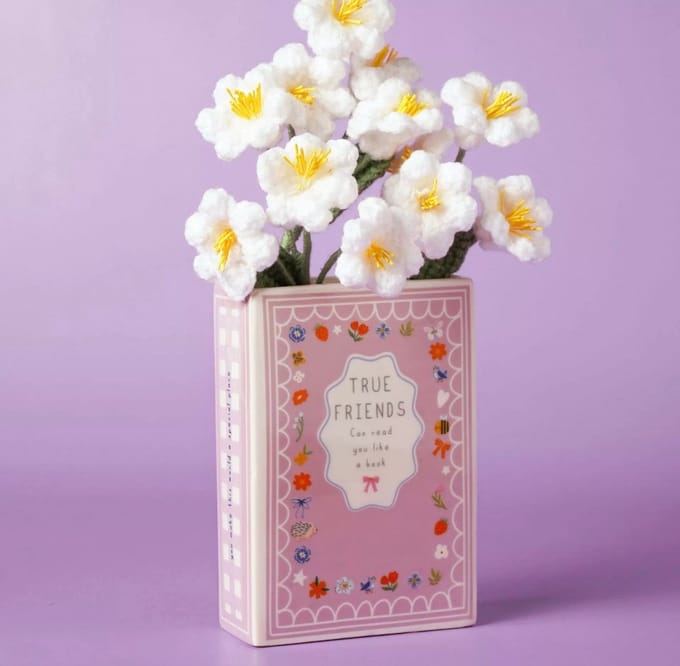 Love Life Boek Vaas - True Friends