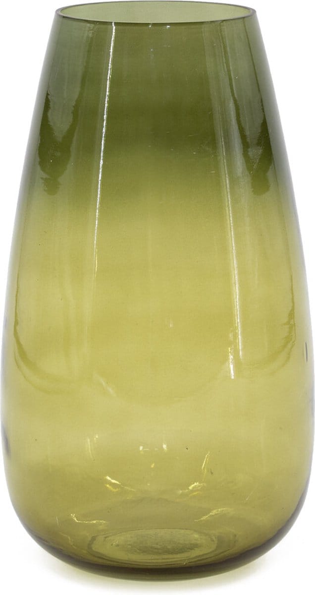 HomeBound by KY | Glazen vaas olive | bloemenvaas