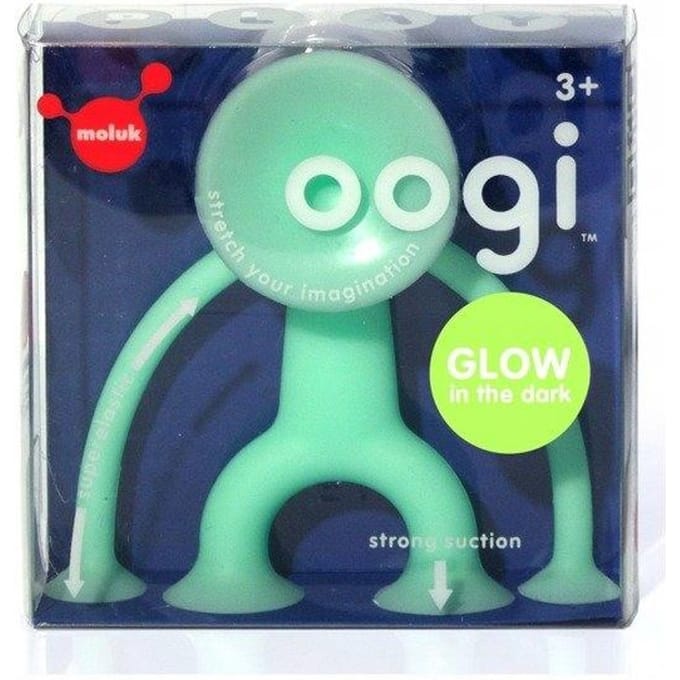 Bilibo Oogi Glow In The Dark Actiefiguur Groen 8 Cm