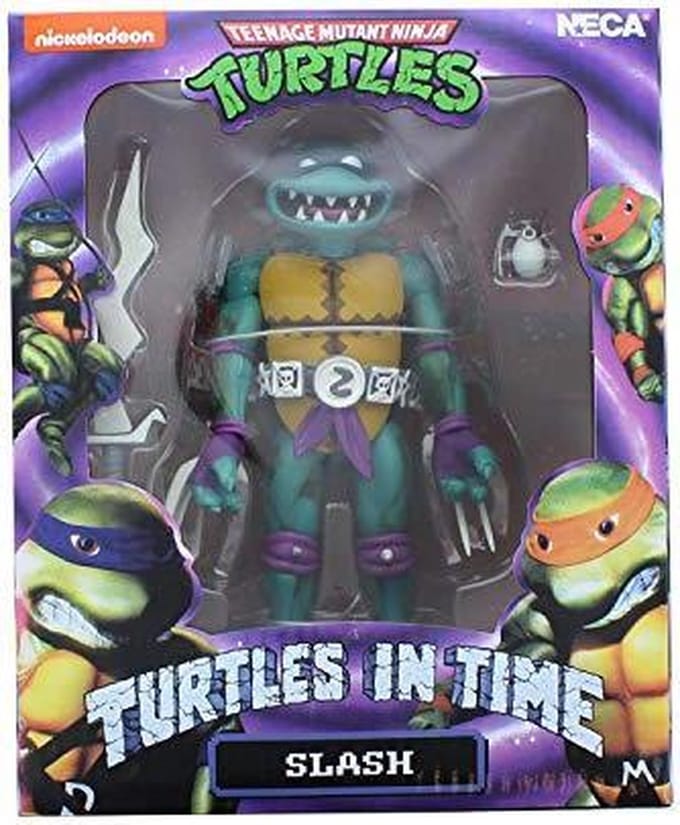 TMNT Slash Turtles in Time 18cm NECA