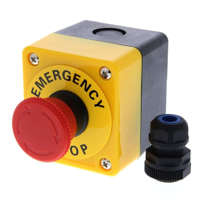 Noodstop Schakelaar 24VAC/DC 40mm A22E-M-11B - A22E7054A
