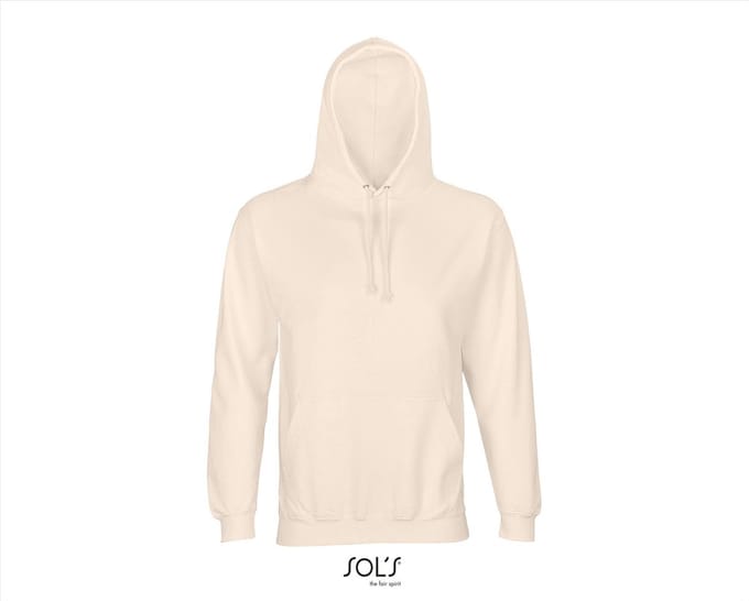 SOL'S Unisex Condor Hooded Sweatshirt L03815 - Creamy Pink - L