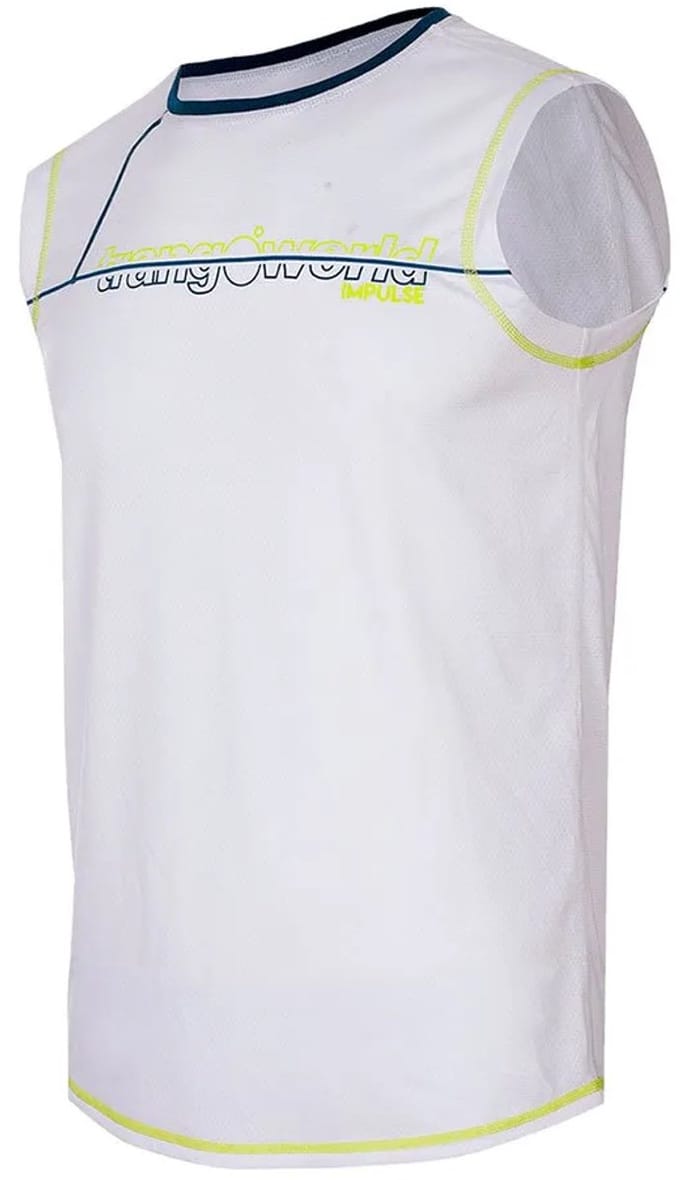 Trangoworld Bandama Mouwloos T-shirt Wit L Man
