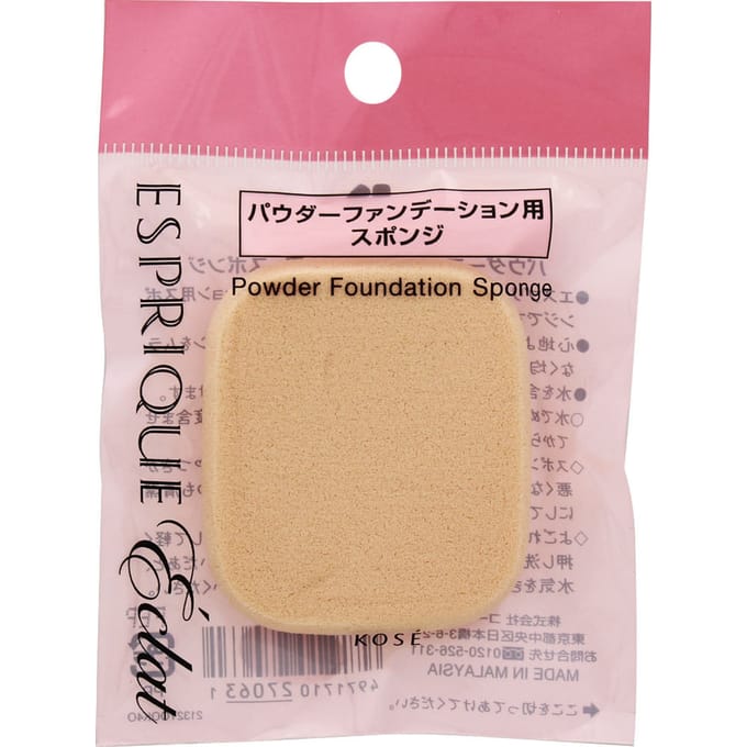 Kose - Esprique Eclat Liquid Foundation Sponge 1 pc