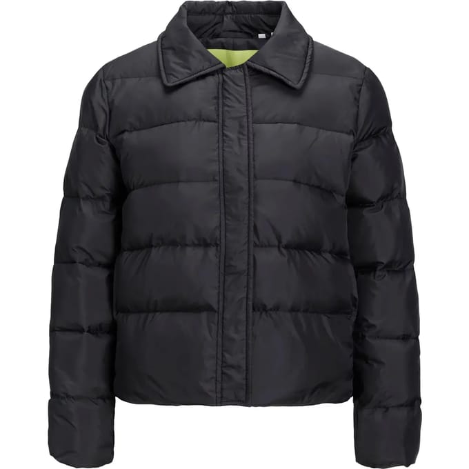 GBJJXX gewatteerde winterjas van gerecycled polyester zwart