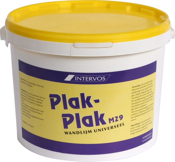 Intervos Plak-Plak Wandlijm Universeel M29 - 10 Kilogram, M29