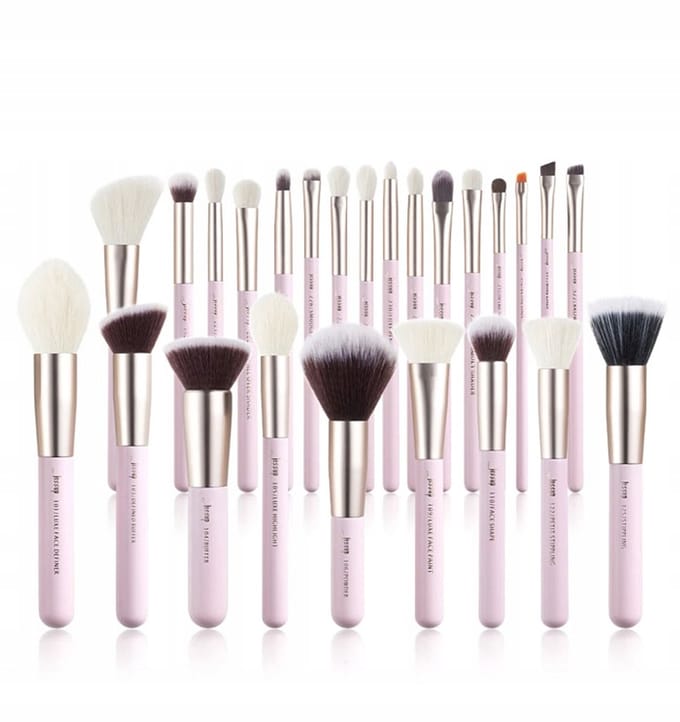 Jessup T290 25-delige Make-up Kwasten Set - Gezicht & Ogen