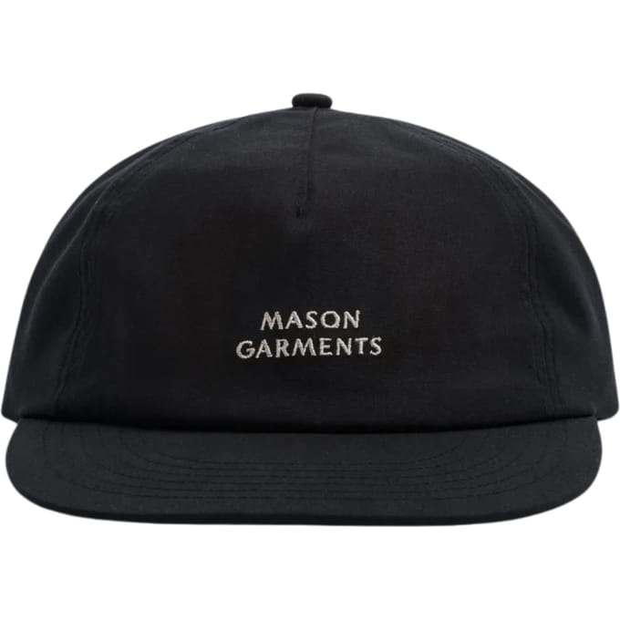 Mason Garments Cap Totone Petten Zwart Acc-29