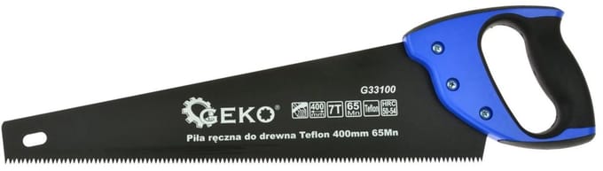 GEKO Handzaag - 400 mm - PTFE Coating - Ergonomische Grip - Roestbestendig