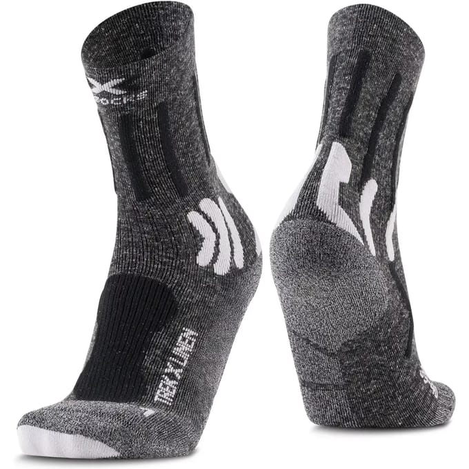X-Socks Trek X Linen Wandelsokken Dolomite Grijs Maat 39-41