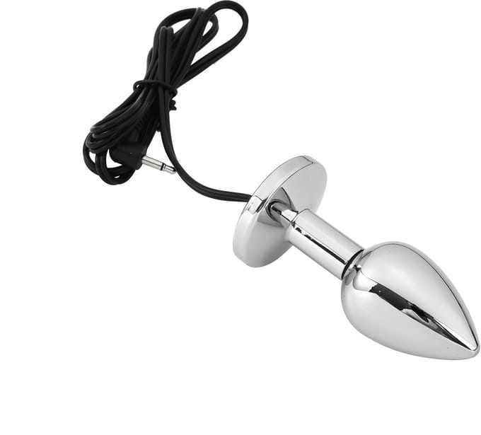 Fixxx - Electrosex Buttplug inclusief Powerbox - Lengte 67 mm - Diameter 28 mm
