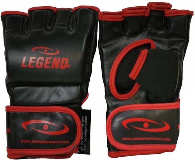 Legend Sports Mma-handschoenen Legend Flow Zwart/rood Maat S